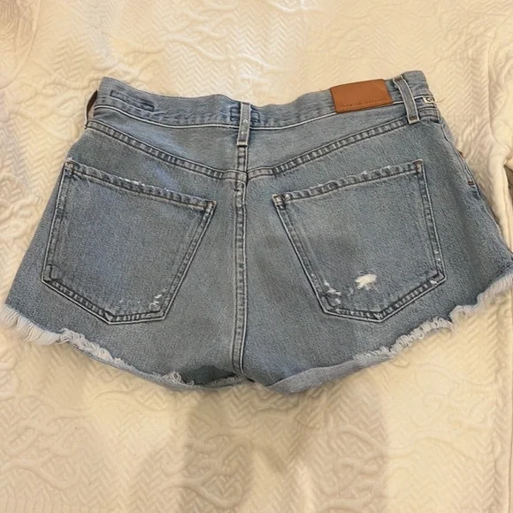 Citizens of Humanity Danielle Cut Off Denim Short in Cabana Blue